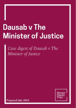 Dausab v The Minister of Justice Case Digest